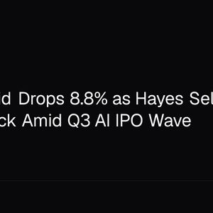 Hyperliquid Drops 8.8% as Hayes Sells $18M HYPE Stack Amid Q3 AI IPO Wave
