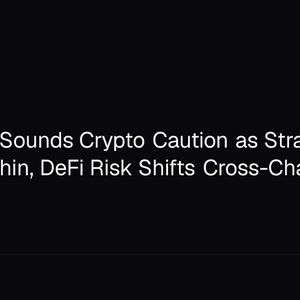 JPMorgan Sounds Crypto Caution as Strategy Reserves Thin, DeFi Risk Shifts Cross-Chain