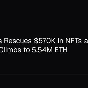 Yuga Labs Rescues $570K in NFTs as BitMine Treasury Climbs to 5.54M ETH