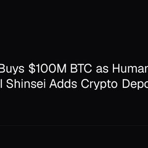 Strategy Buys $100M BTC as Humanity Loses $36M, SBI Shinsei Adds Crypto Deposits