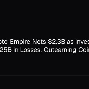 Trump Crypto Empire Nets $2.3B as Investors Absorb $2.25B in Losses, Outearning Coinbase
