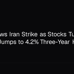 Trump Vows Iran Strike as Stocks Tumble, May CPI Jumps to 4.2% Three-Year High