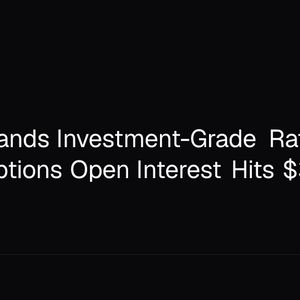 SpaceX Lands Investment-Grade Ratings, Bitcoin Options Open Interest Hits $33.9B