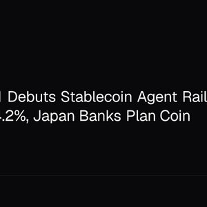 Mastercard Debuts Stablecoin Agent Rails, US CPI Jumps to 4.2%, Japan Banks Plan Coin