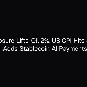 Hormuz Closure Lifts Oil 2%, US CPI Hits 4.2%, Mastercard Adds Stablecoin AI Payments