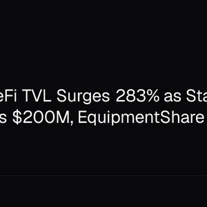 Mantle DeFi TVL Surges 283% as Standard Bot Raises $200M, EquipmentShare Up 38%