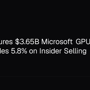 IREN Secures $3.65B Microsoft GPU Deal as Circle Slides 5.8% on Insider Selling