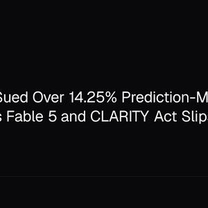 Kentucky Sued Over 14.25% Prediction-Market Tax as US Caps Fable 5 and CLARITY Act Slips