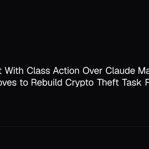 Anthropic Hit With Class Action Over Claude Max Caps as Congress Moves to Rebuild Crypto Theft Task Force