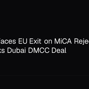 Binance Faces EU Exit on MiCA Rejection as Tether Inks Dubai DMCC Deal