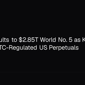 SpaceX Vaults to $2.85T World No. 5 as Kraken Debuts CFTC-Regulated US Perpetuals