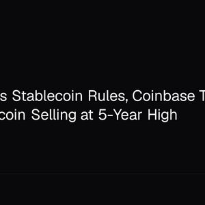 China Urges Stablecoin Rules, Coinbase Tokenizes Stocks, Altcoin Selling at 5-Year High