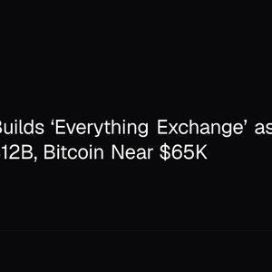 Coinbase Builds ‘Everything Exchange’ as Pre-IPO Perps Hit $12B, Bitcoin Near $65K