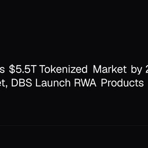 Citi Projects $5.5T Tokenized Market by 2030 as State Street, DBS Launch RWA Products
