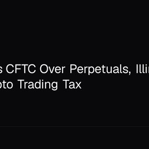CME Sues CFTC Over Perpetuals, Illinois Sets 0.2% Crypto Trading Tax