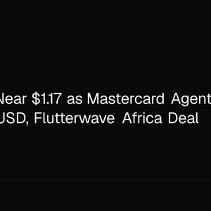 XRP Slips Near $1.17 as Mastercard Agent Pay Adopts RLUSD, Flutterwave Africa Deal