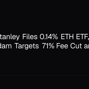 Morgan Stanley Files 0.14% ETH ETF, Glamsterdam Targets 71% Fee Cut and 200M Gas