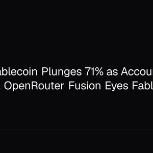 msUSD Stablecoin Plunges 71% as Accountable Ends Audit, OpenRouter Fusion Eyes Fable 5
