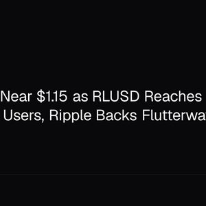 XRP Holds Near $1.15 as RLUSD Reaches 1.8M Indonesian Users, Ripple Backs Flutterwave