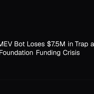 Ethereum MEV Bot Loses $7.5M in Trap as Tom Lee Dismisses Foundation Funding Crisis