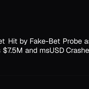 Polymarket Hit by Fake-Bet Probe as MEV Bot Loses $7.5M and msUSD Crashes 90%