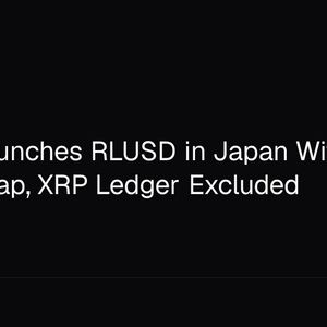 Ripple Launches RLUSD in Japan With $6,200 Cap, XRP Ledger Excluded