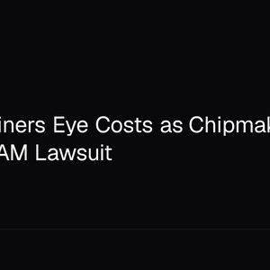 Bitcoin Miners Eye Costs as Chipmakers Face 700% DRAM Lawsuit