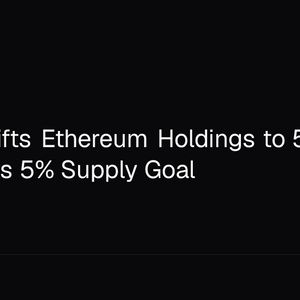BitMine Lifts Ethereum Holdings to 5.7 Million ETH, Nears 5% Supply Goal