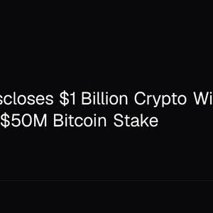 Trump Discloses $1 Billion Crypto Windfall, Including $50M Bitcoin Stake