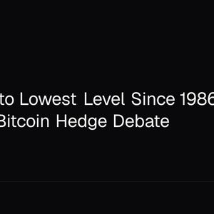 Yen Falls to Lowest Level Since 1986, Reviving Bitcoin Hedge Debate