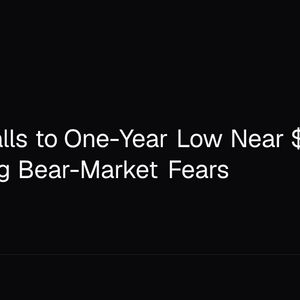 Bitcoin Falls to One-Year Low Near $59K on Deepening Bear-Market Fears