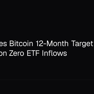 Citi Slashes Bitcoin 12-Month Target to $82,000 on Zero ETF Inflows