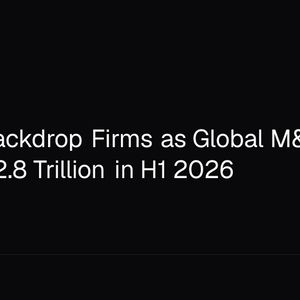 Bitcoin Backdrop Firms as Global M&A Sets Record $2.8 Trillion in H1 2026