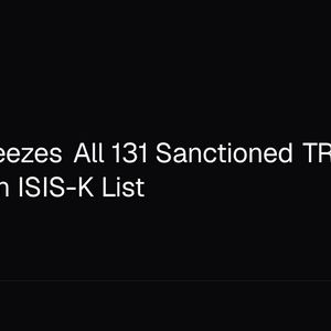 Tether Freezes All 131 Sanctioned TRON (TRX) Wallets on ISIS-K List