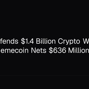 Trump Defends $1.4 Billion Crypto Windfall as TRUMP Memecoin Nets $636 Million
