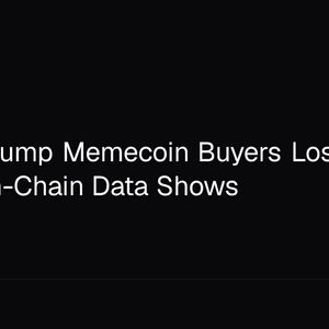 Official Trump Memecoin Buyers Lost $3.81 Billion, On-Chain Data Shows