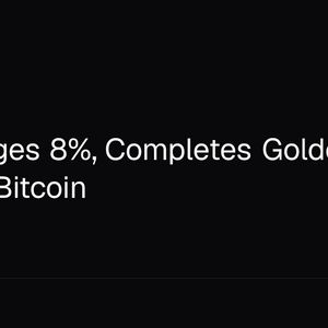 XRP Surges 8%, Completes Golden Cross Against Bitcoin