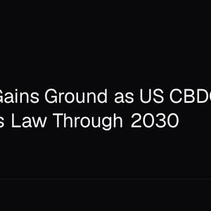 Bitcoin Gains Ground as US CBDC Ban Becomes Law Through 2030