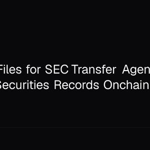 Injective Files for SEC Transfer Agent Status to Move Securities Records Onchain