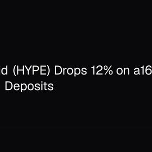 Hyperliquid (HYPE) Drops 12% on a16z-Linked Exchange Deposits