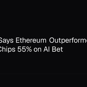 Tom Lee Says Ethereum Outperformed Memory Chips 55% on AI Bet