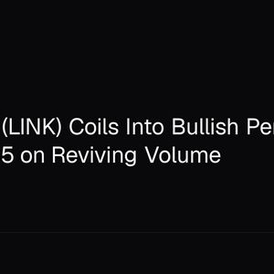 Chainlink (LINK) Coils Into Bullish Pennant Near $8.35 on Reviving Volume