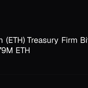 Ethereum (ETH) Treasury Firm Bitmine Holds 5.79M ETH