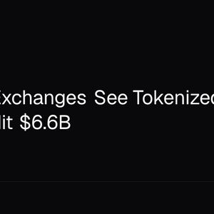 Bitcoin Exchanges See Tokenized Assets Hit $6.6B