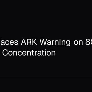 Bitcoin Faces ARK Warning on 80% Revenue Concentration