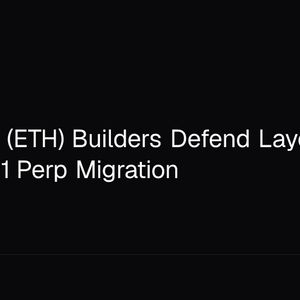 Ethereum (ETH) Builders Defend Layer-2 Role After 2021 Perp Migration