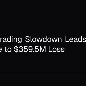 Bitcoin Trading Slowdown Leads Coinbase to $359.5M Loss