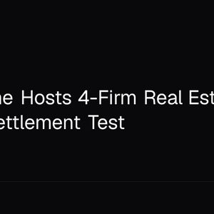 Avalanche Hosts 4-Firm Real Estate Token Settlement Test