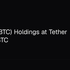 Bitcoin (BTC) Holdings at Tether Rise to 98,933 BTC