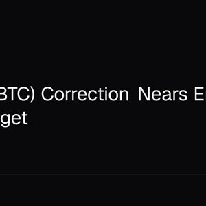 Bitcoin (BTC) Correction Nears End With $57K Target